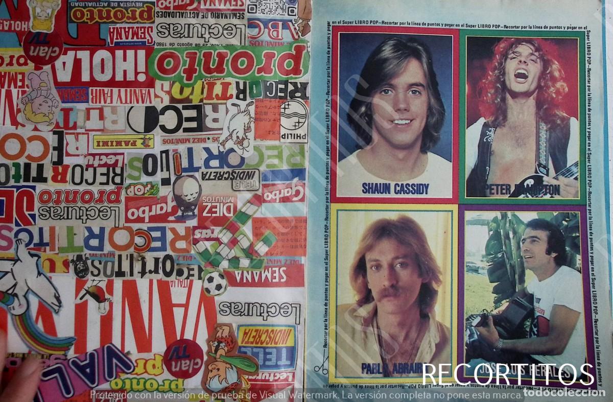 Coleccionismo de Revistas y Peri&oacute;dicos: jose luis perales peer frampton shaun cassidy pablo abraira