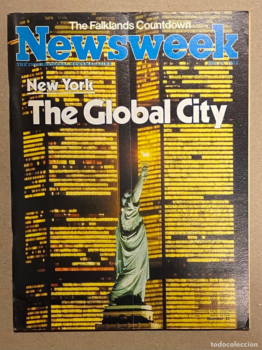 Colecionismo de Revistas e Jornais: NEWSWEEK (MAY 24, 1982). NEW YORK TBE GLOBAL CITY,&hellip; VER SUMARIO EN FOTOGRAF&Iacute;AS.