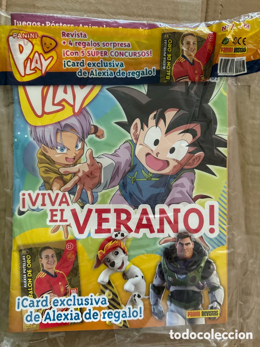 Coleccionismo de revistas y peri&oacute;dicos: Revista Panini Play N&uacute;mero N&deg; 7 SOLO revista SIN cromos ni cards