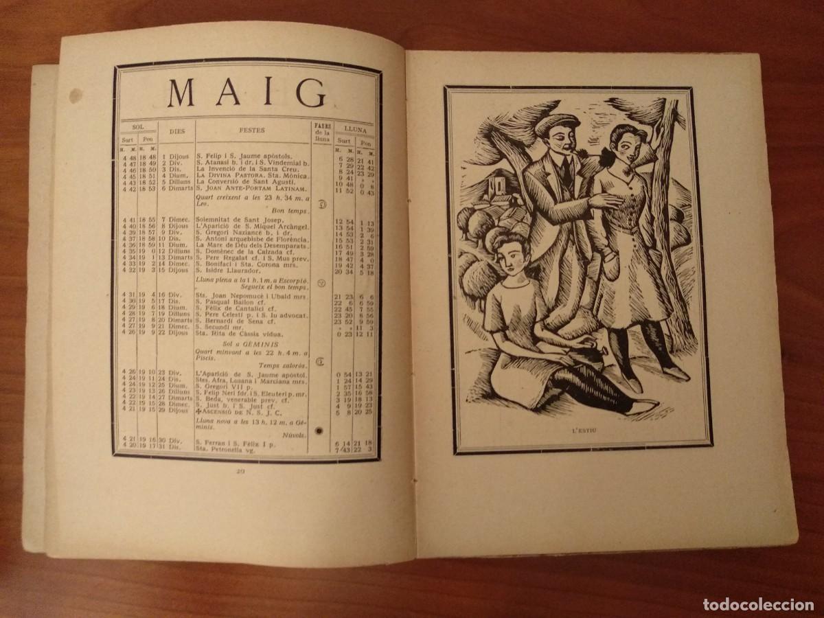 Coleccionismo de Revistas y Peri&oacute;dicos: ALMANAC DE &rdquo;LA REVISTA&rdquo; 1919.CALENDARI, POESIES, PROSA, GRAVATS, Foix, Manent, Mir&oacute;, Clar&agrave;...