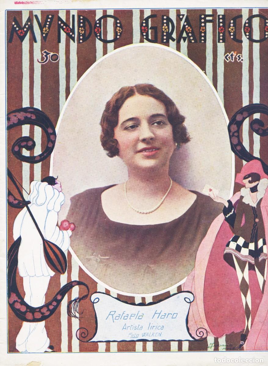 Coleccionismo de Revistas y Peri&oacute;dicos: REVISTA &rdquo;MUNDO GR&Aacute;FICO&rdquo; N&ordm; 842 - 21 DE DICIEMBRE DE 1927