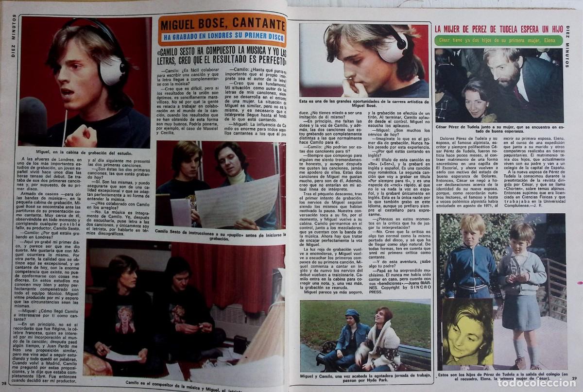 Coleccionismo de Revistas y Peri&oacute;dicos: camilo sesto miguel bose 1975