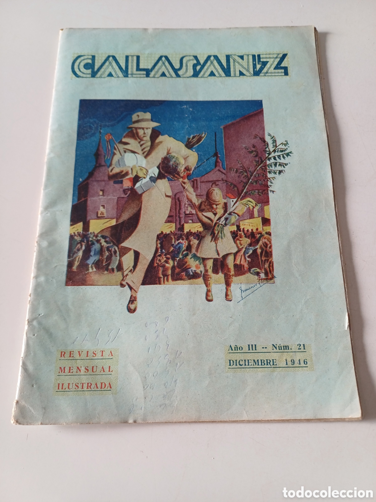 Sammeln von Zeitschriften und Zeitungen: Calasanz revista mensual ilustrada diciembre 1946