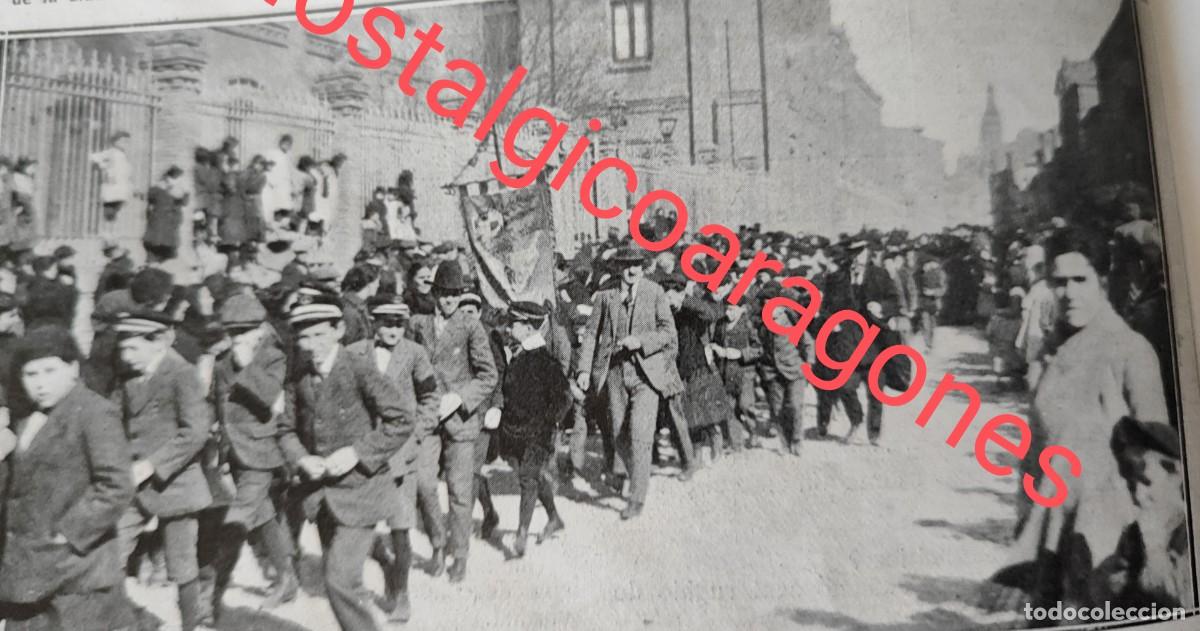 Collezionismo di Riviste e Giornali: Zaragoza fiesta del arbol foto revista principio siglo XX 191Q