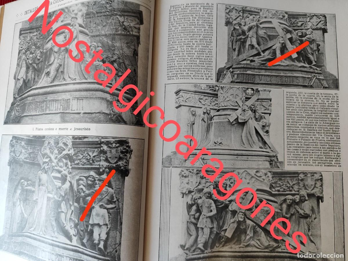 Collezionismo di Riviste e Giornali: Via Crucis monumental Montserrat foto revista principio siglo XX 191Q