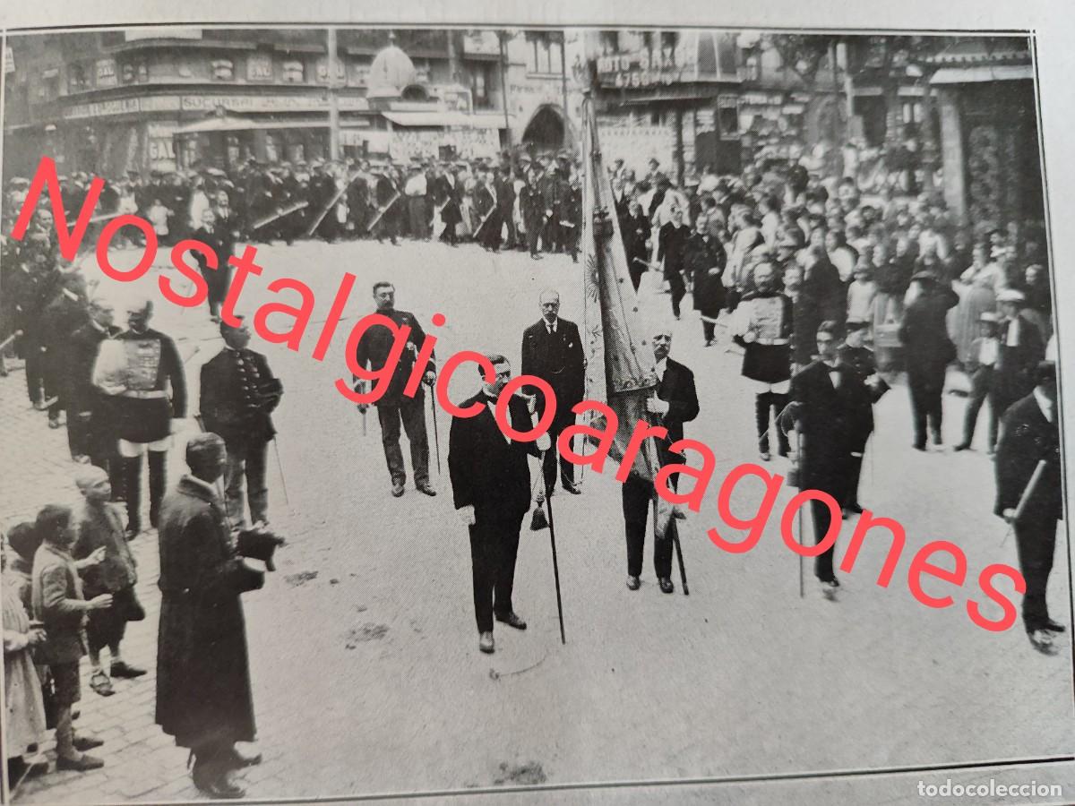 Coleccionismo de revistas y peri&oacute;dicos: Barcelona procesion parroquia S Jaime y plaza Teatro foto revista principio siglo XX 191Q