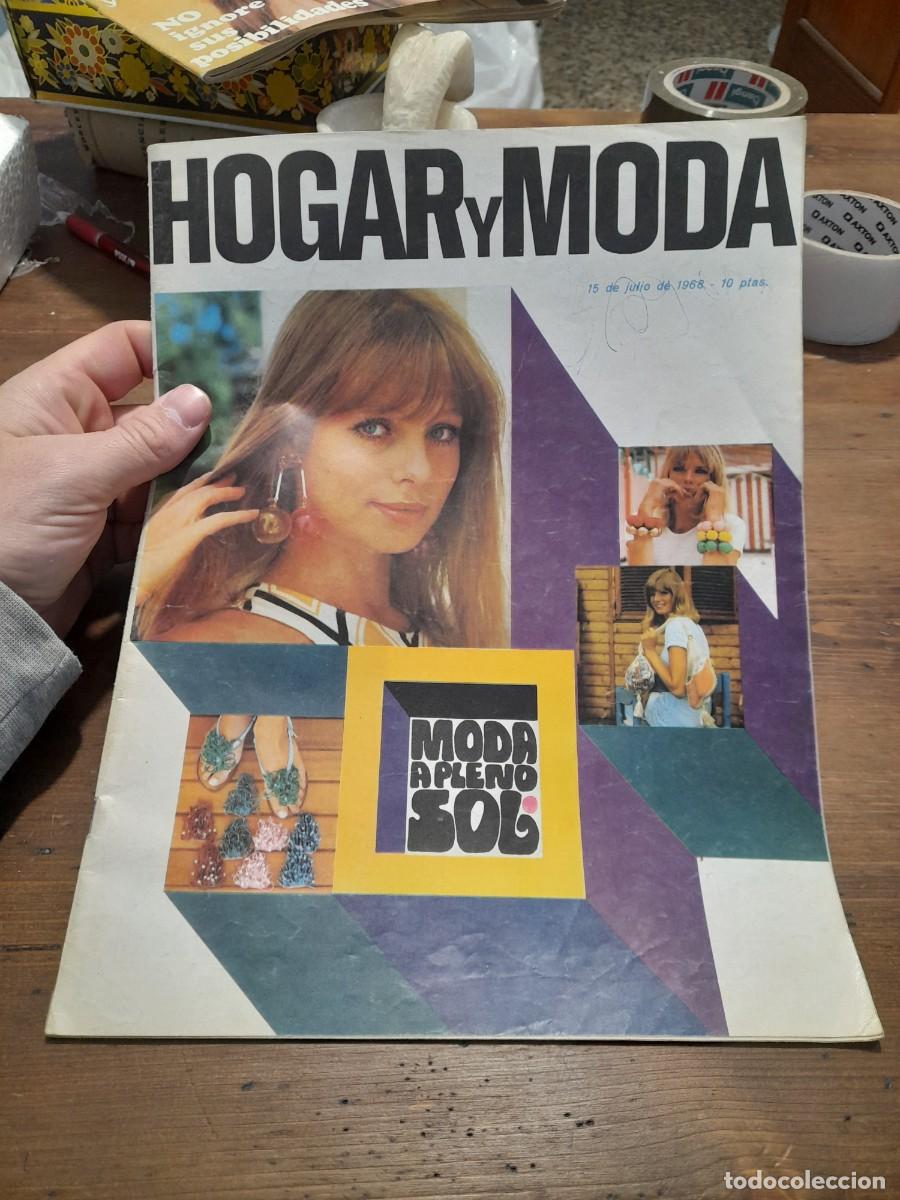 Coleccionismo de revistas y peri&oacute;dicos: Revista a&ntilde;o 1968 Hogar y moda Adamo mago Luis Llongueras