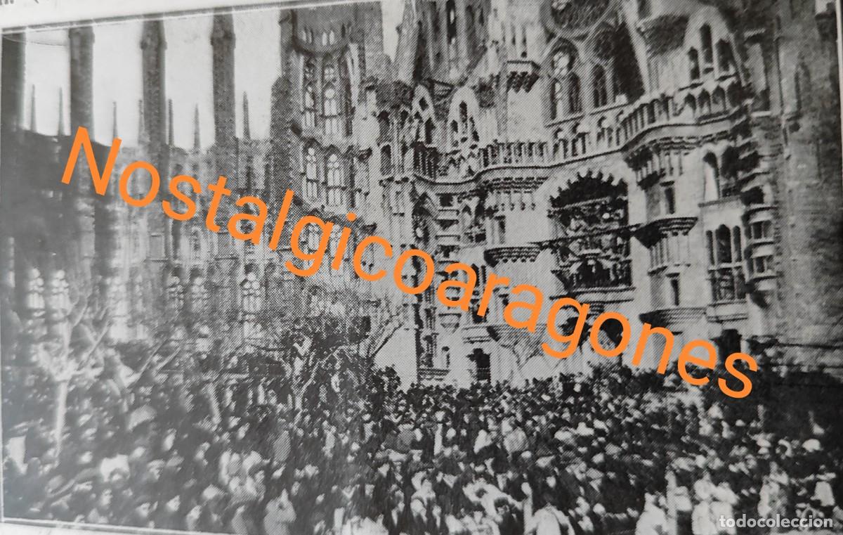 Colecionismo de Revistas e Jornais: Barcelona fiesta catequista Sagrada Familia foto revista principio siglo XX 191Q
