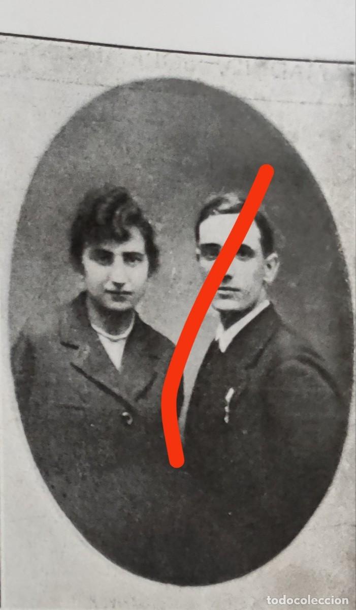 Collectionnisme de Revues et Journaux: boda Indalecio Ojanguren foto revista principio siglo XX 191Q