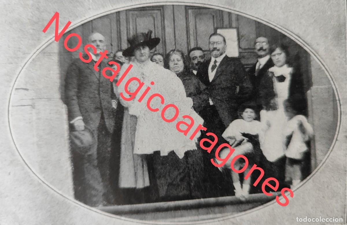 Coleccionismo de Revistas y Peri&oacute;dicos: Grado Asturias Vazquez Mella Carmen Rato padrinos hija Vizcondesfoto revista principio siglo XX 191Q