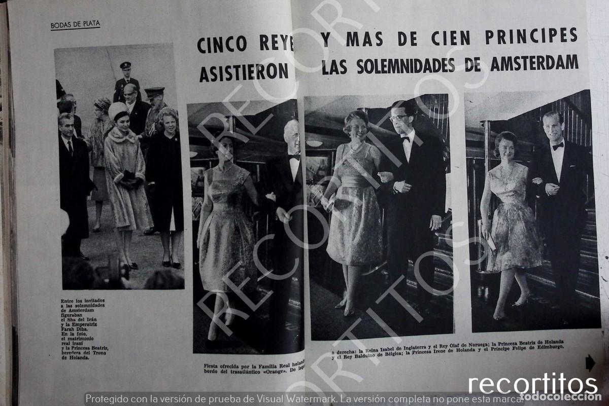 Colecionismo de Revistas e Jornais: ISABEL II ELIZABETH DE INGLATERRA FARAH DIBA BEATRIZ IRENE DE HOLANDA