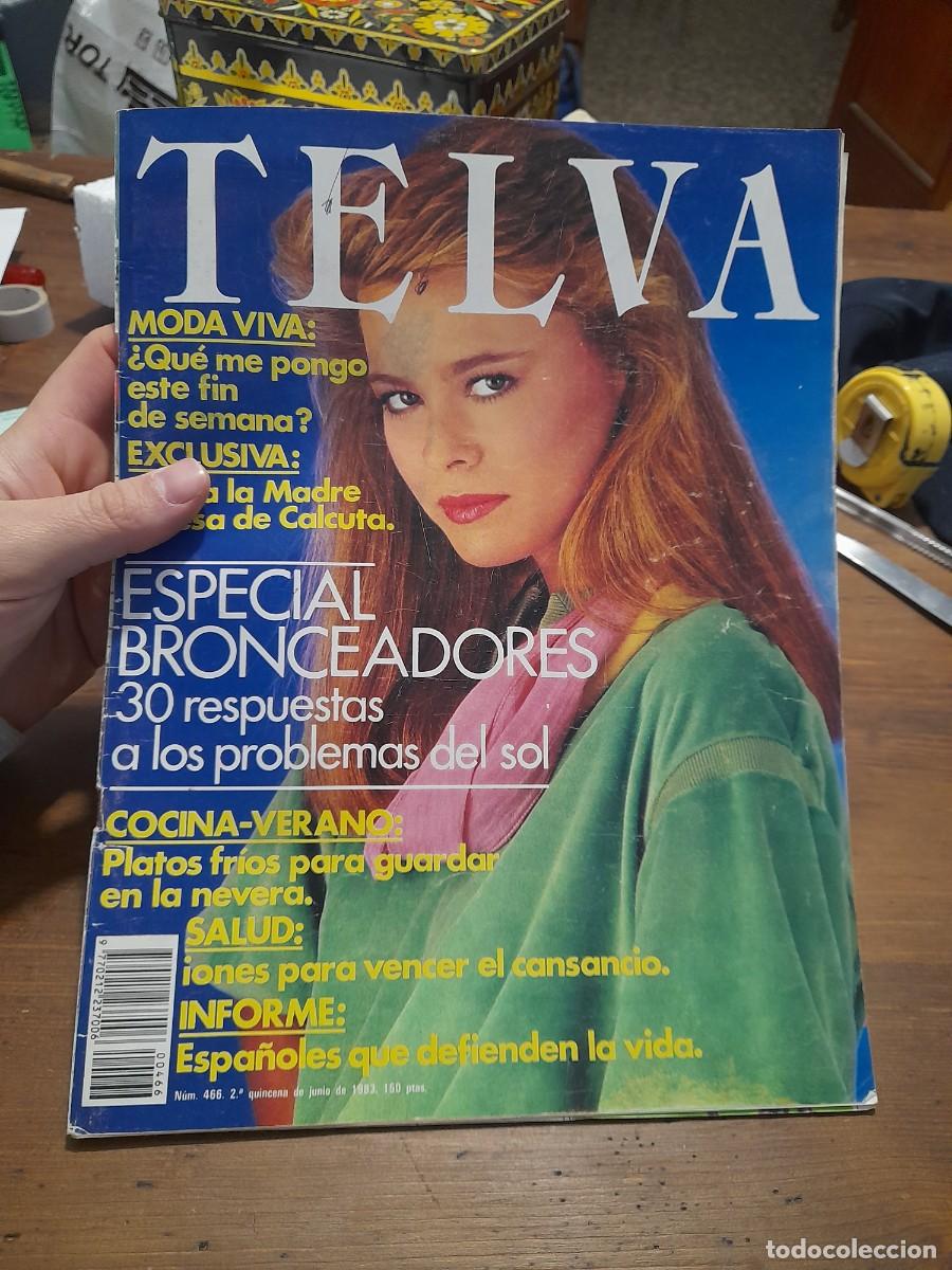 Coleccionismo de revistas y peri&oacute;dicos: Revista Telva 466 anuncio Renault 11 Tab coca cola Marrakech Bjorn Borg