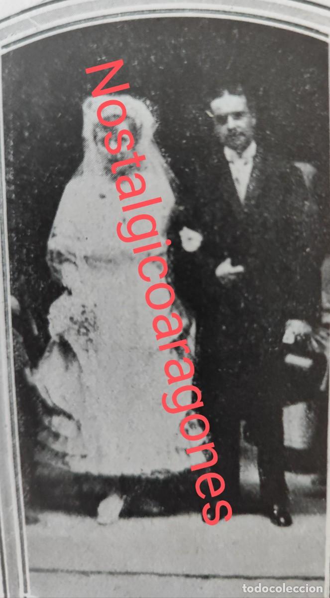 Coleccionismo de revistas y peri&oacute;dicos: Barcelona boda Dolores Muns Victor Camps Rabischon foto revista principio siglo XX 191Q