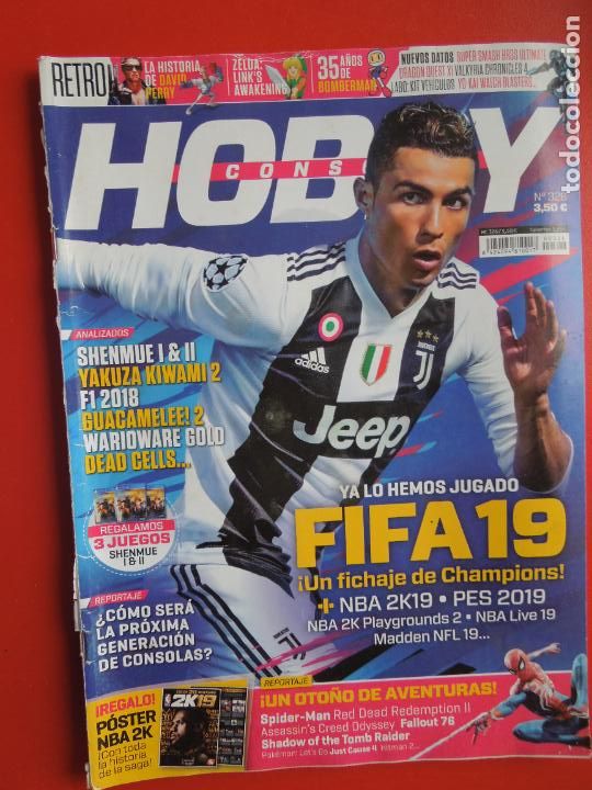 Coleccionismo de Revistas y Peri&oacute;dicos: HOBBY CONSOLAS N&ordm; 326 - FIFA 19 -