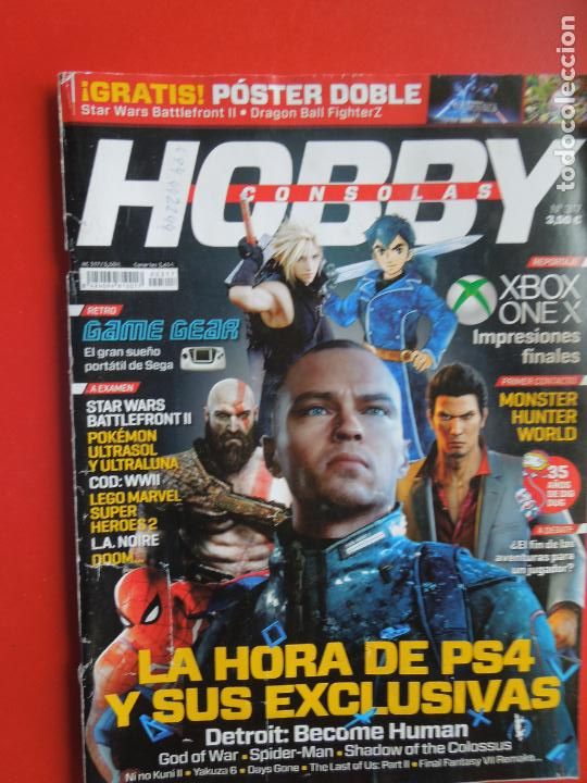 Coleccionismo de Revistas y Peri&oacute;dicos: HOBBY CONSOLAS N&ordm; 317 - LA HORA DE PS4 Y SUS EXCLUSIVAS