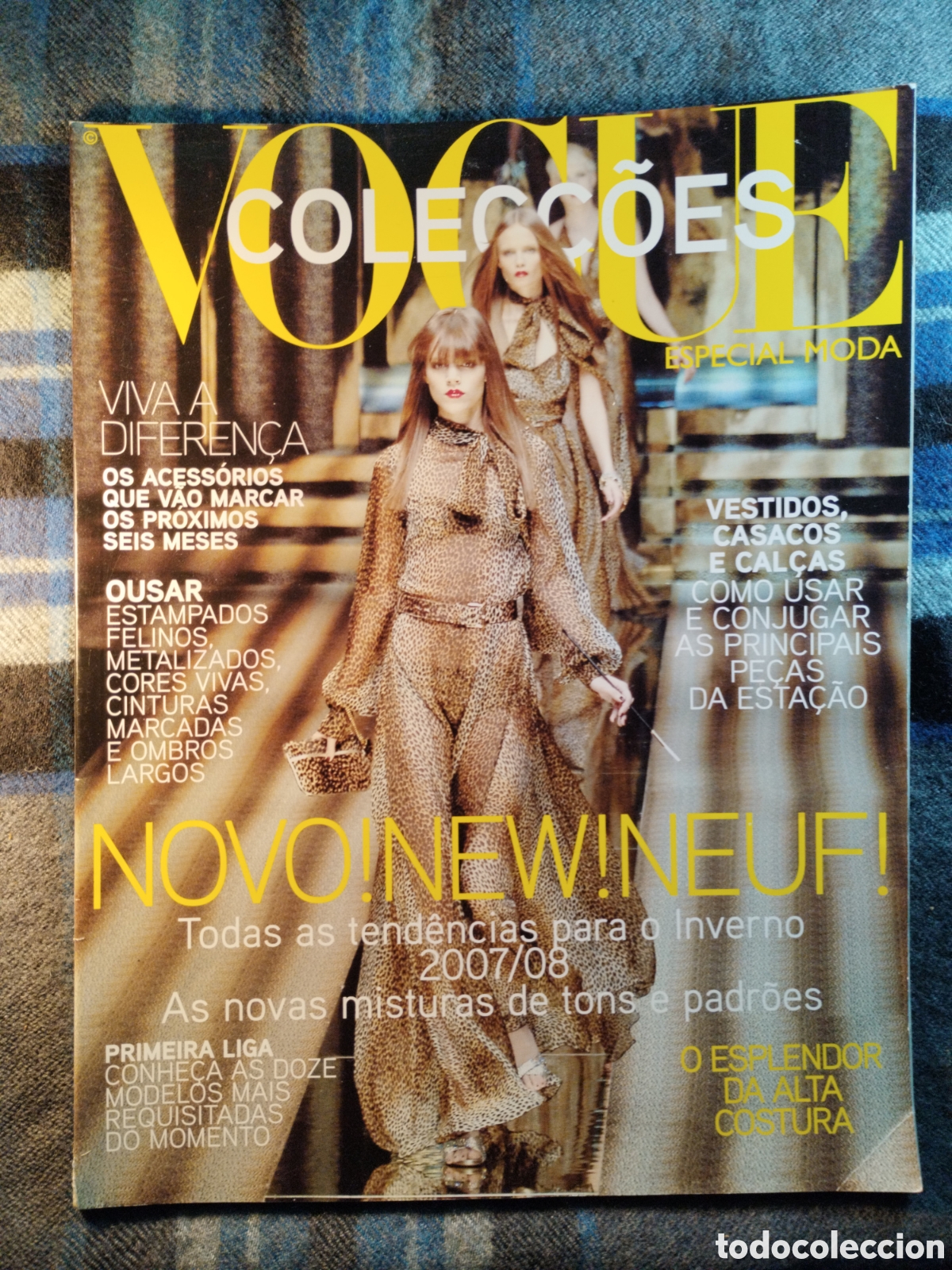 Coleccionismo de Revistas y Peri&oacute;dicos: VOGUE Especial Moda invierno.2007/08.Portugal.PEDIDO MINIMO : 5&euro;