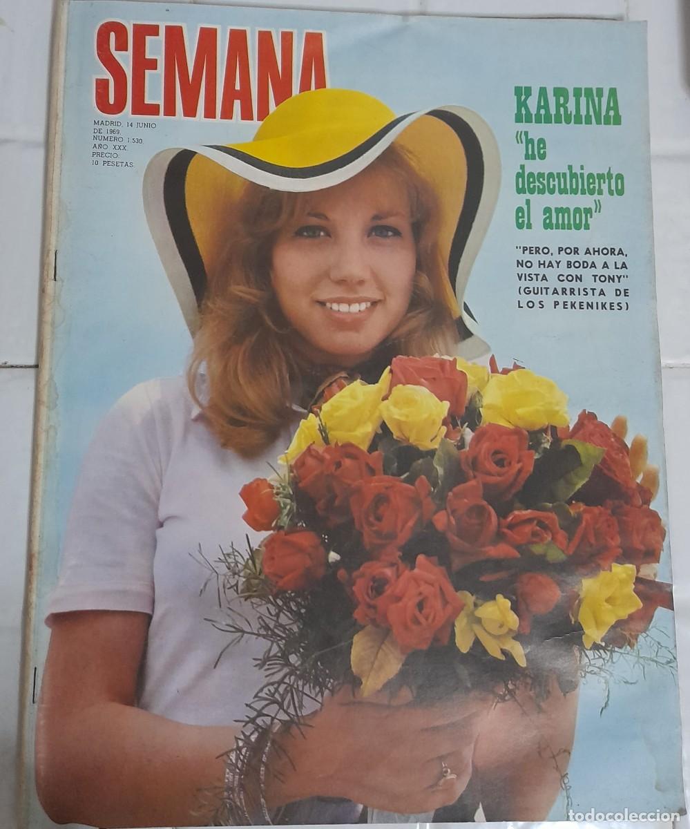 Coleccionismo de Revistas y Peri&oacute;dicos: REVISTA SEMANA N&ordm; 1530 1969