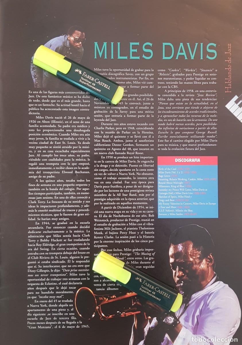 Coleccionismo de Revistas y Peri&oacute;dicos: Reportaje Miles Davis. Marzo 1997