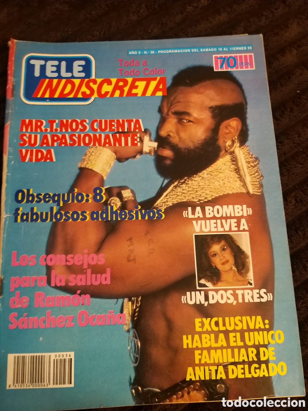 tele indiscreta número 36 contiene poster y col - Compra venta en ...