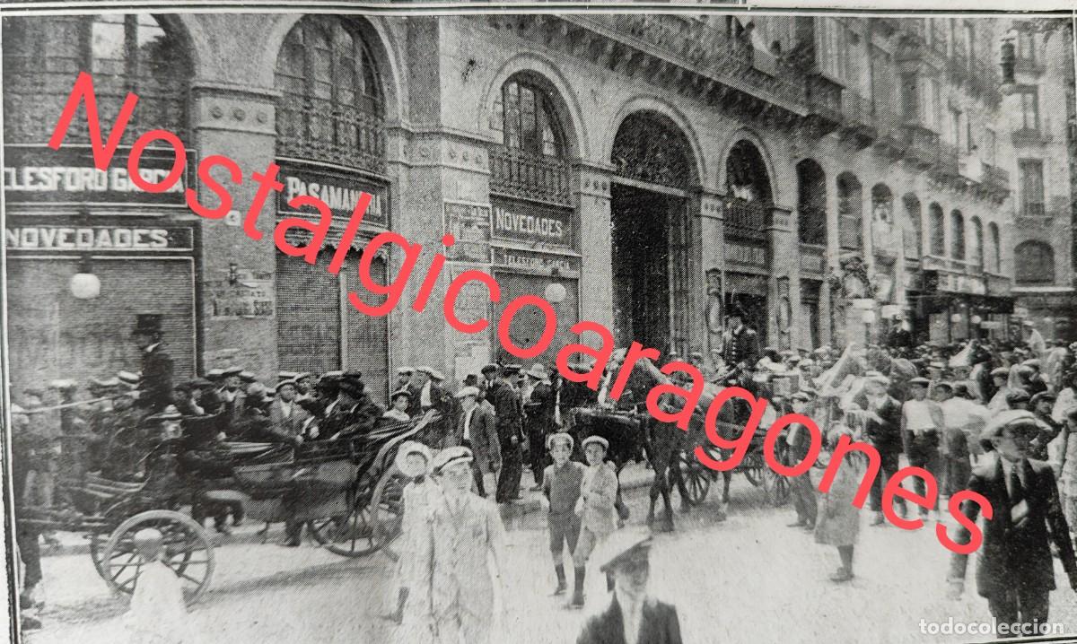 Collezionismo di Riviste e Giornali: Zaragoza cuestacio inundacione Granada incendio Virgen Angustias foto revista principi siglo XX 191Q