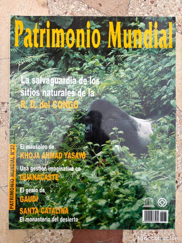 Coleccionismo de Revistas y Peri&oacute;dicos: PATRIMONIO MUNDIAL N&ordm; 37. REPUBLICA DEMOCRATICA DEL CONGO. KHOJA AHMAD YASAWI. GAUDI. SANTA CATALINA