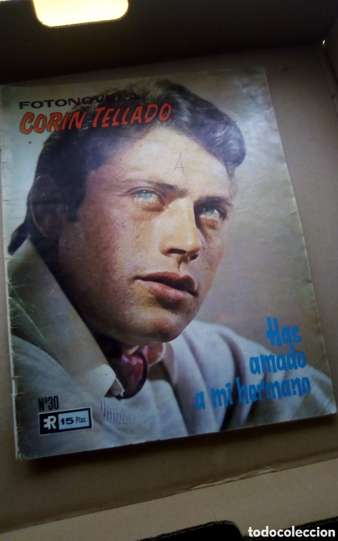 Coleccionismo de Revistas y Peri&oacute;dicos: Novela Corin Tellado, n 30. Has amado a mi hermano, con Paloma Neupavert y J. M. Solano. Rollan 1967