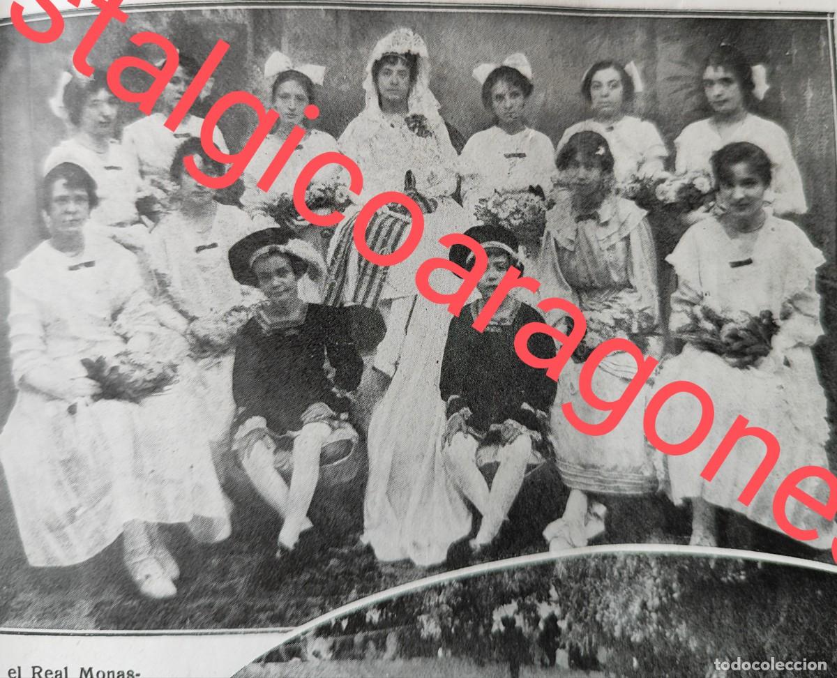 Collection Magazines and Newspapers: La Escala Gerona Florales reina Carmen Gou poeta Granger foto revista principio siglo XX 191Q