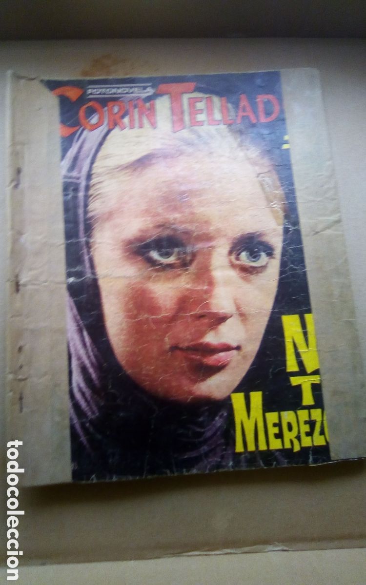 Coleccionismo de Revistas y Peri&oacute;dicos: Corin Tellado, n ? (est&aacute; tapado). No te merezco, con Jennifer Haber y Nino Labassen. Ed. Rollan 1971