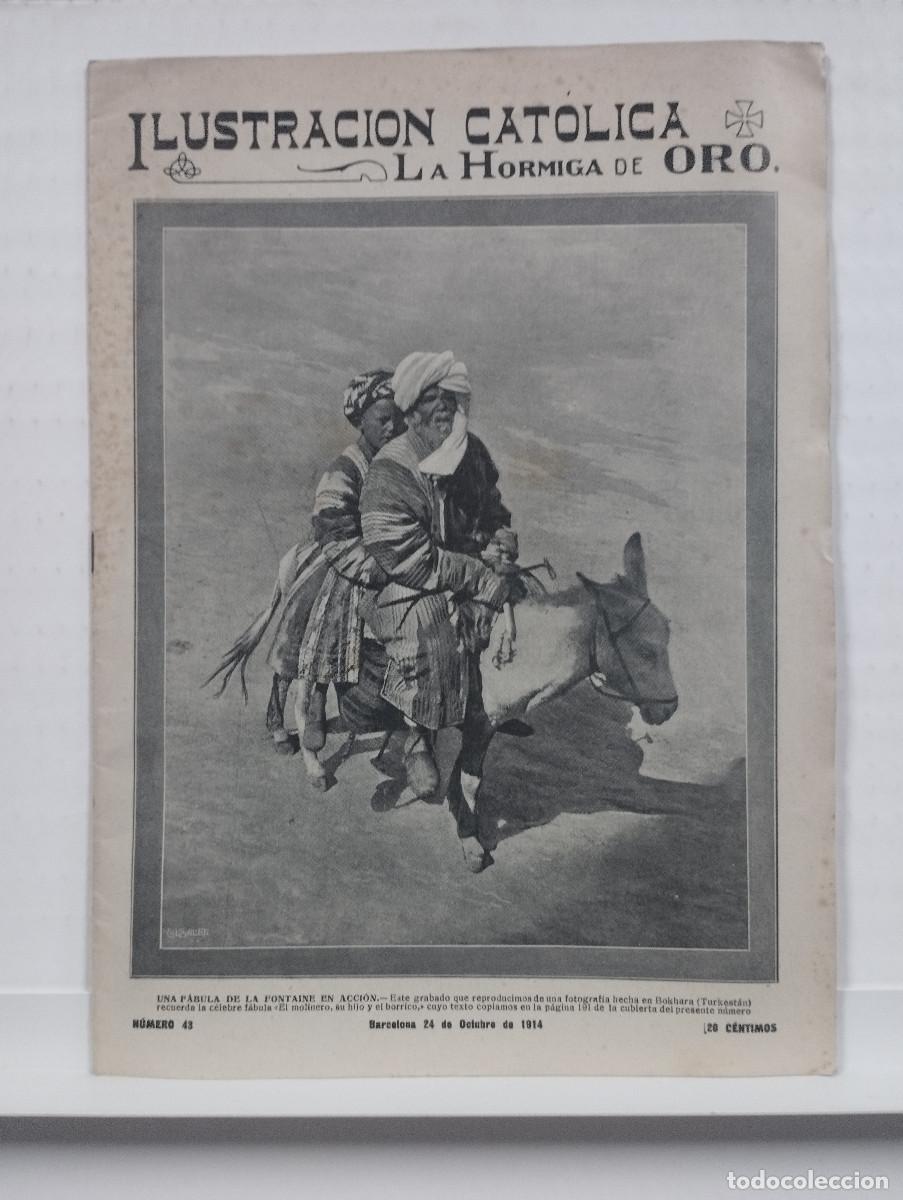 Coleccionismo de revistas y peri&oacute;dicos: LA HORMIGA DE ORO A&Ntilde;O 1914 N&ordm;43 RIOSECO VALLADOLID MARRUECOS SARRIA CALDAS MONTBUY MURGUIA