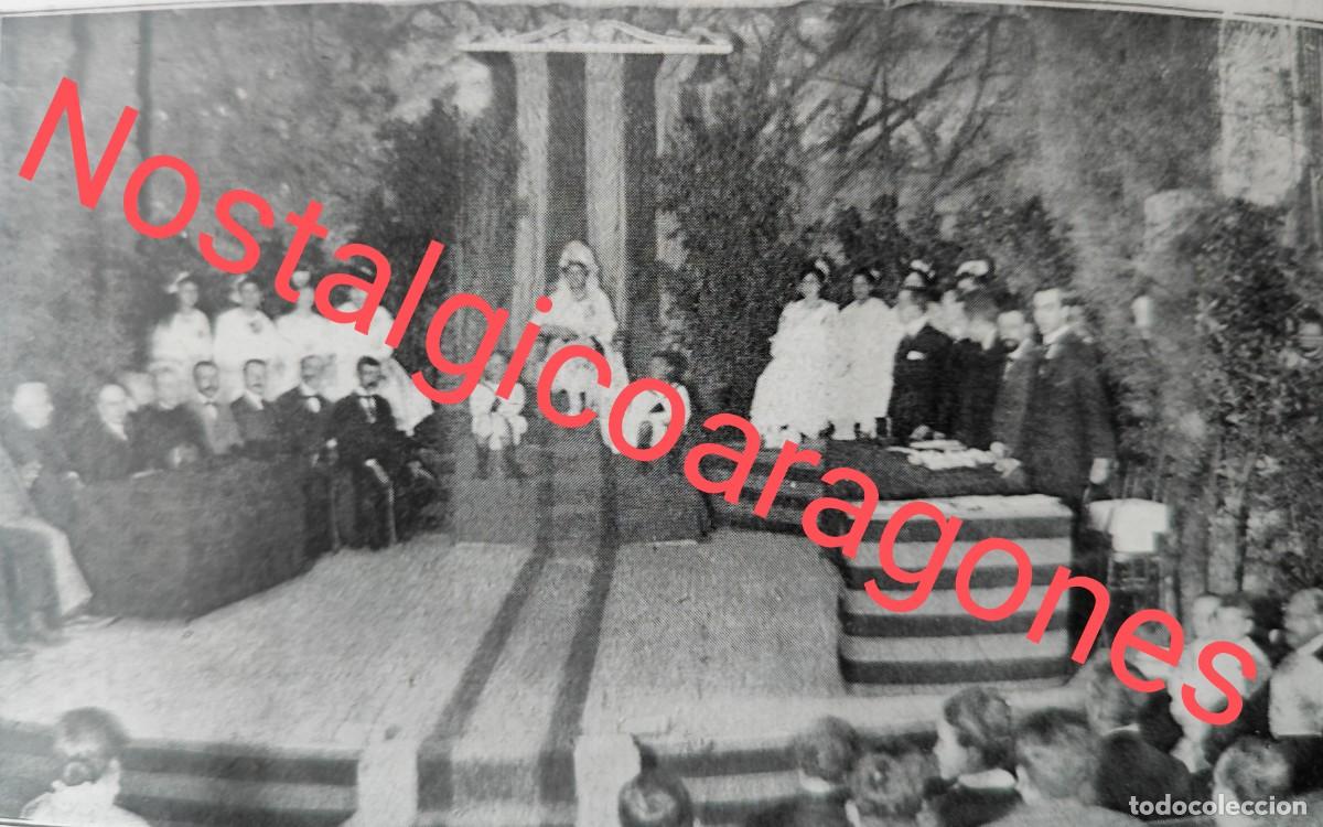 Coleccionismo de revistas y peri&oacute;dicos: Badalona reina floral, Barcelona carrera Merced , Arenys exploradores foto revista pri siglo XX 191Q