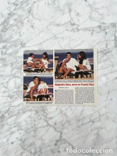 Coleccionismo de Revistas y Peri&oacute;dicos: RECORTE - ALEJANDRO SANZ - 1996