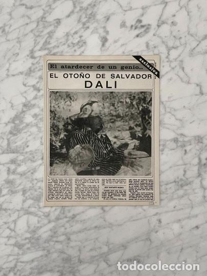 Collezionismo di Riviste e Giornali: REPORTAJE - SALVADOR DALI - 1980