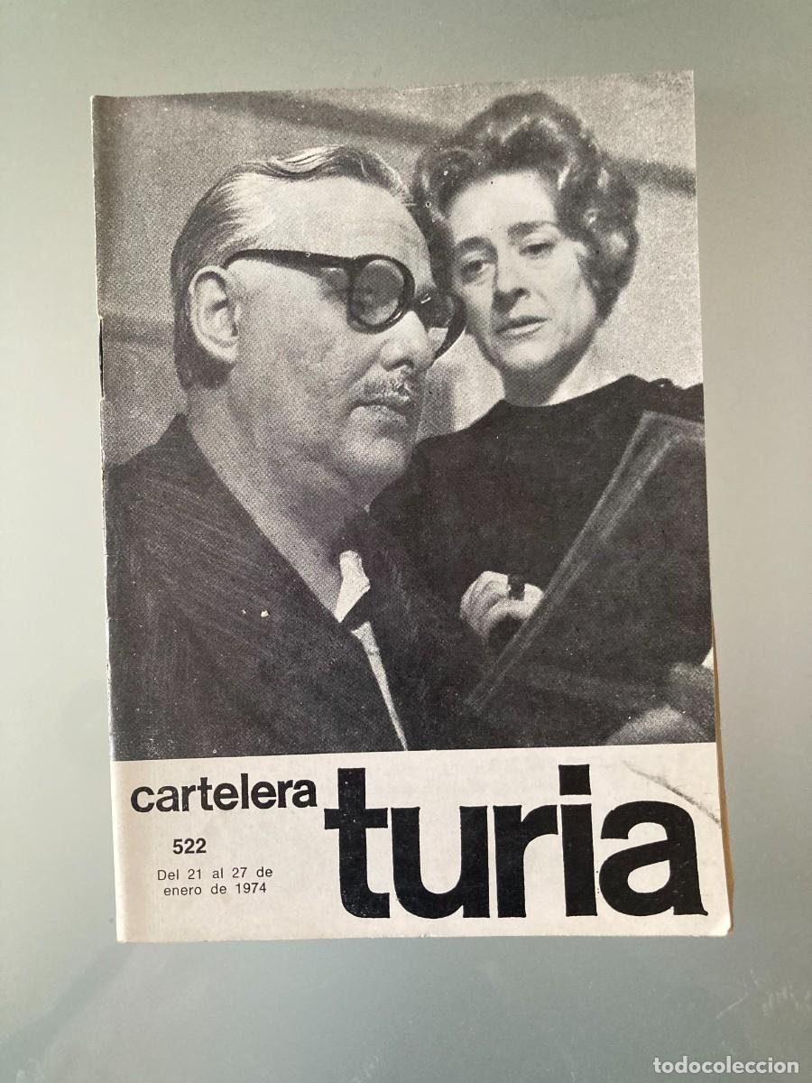 cartelera turia nº 522 / año 1974 / valencia / - Buy Other modern ...