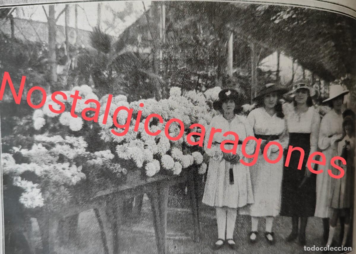 Coleccionismo de Revistas y Peri&oacute;dicos: Valencia Exposici&oacute;n Flores Antonio Llopis premio D Alfonso foto revista pri siglo XX 191Q