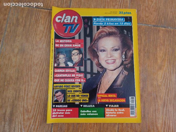 Coleccionismo de Revistas y Peri&oacute;dicos: CLAN TV N &ordm; 326 1993 PORTADA CARMEN SEVILLA