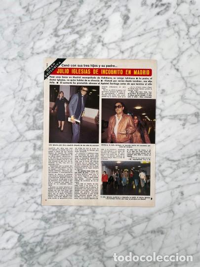 Coleccionismo de Revistas y Peri&oacute;dicos: REPORTAJE - JULIO IGLESIAS - 1982