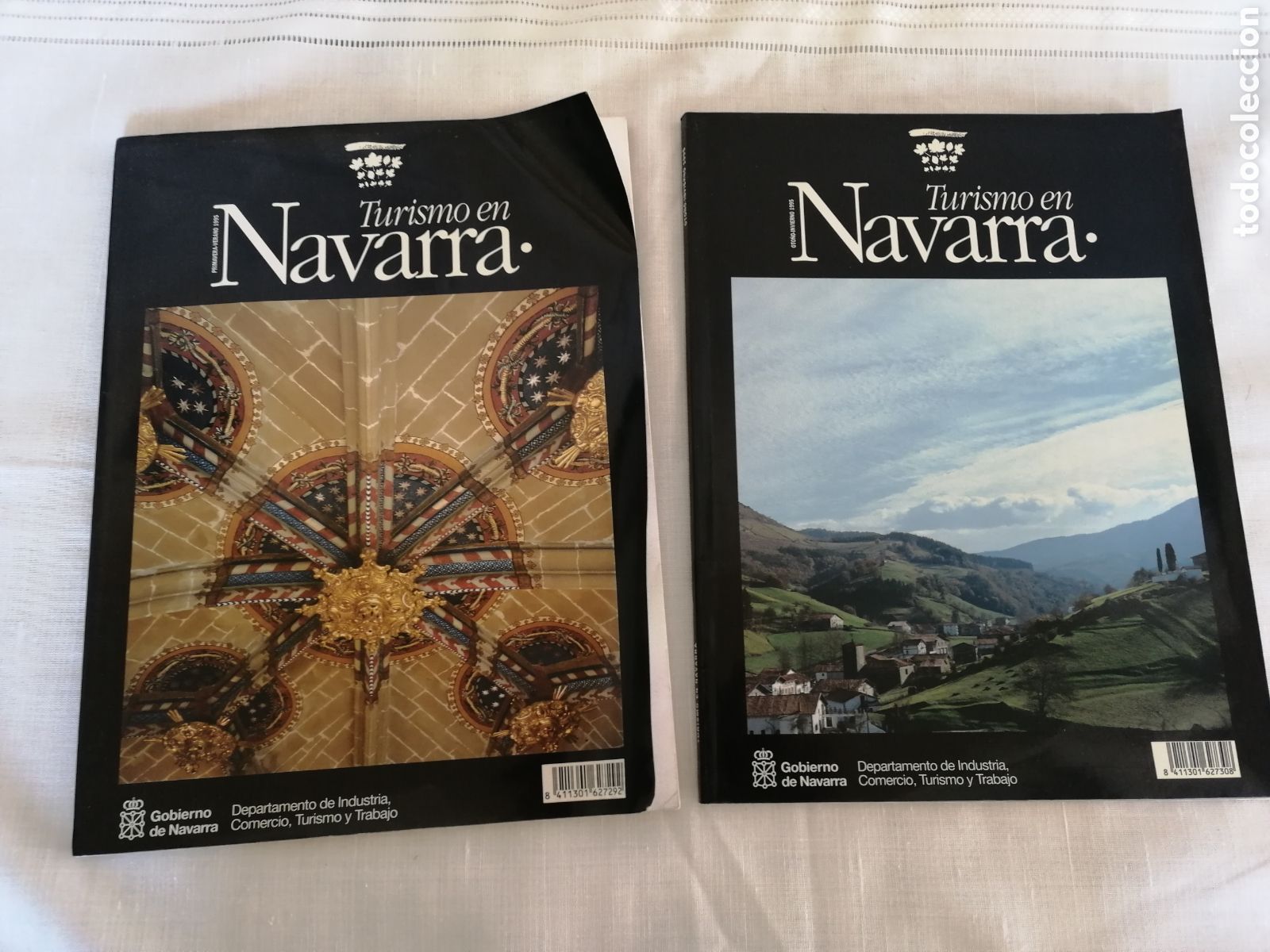 Coleccionismo de Revistas y Peri&oacute;dicos: REVISTAS TURISMO EN NAVARRA 1995