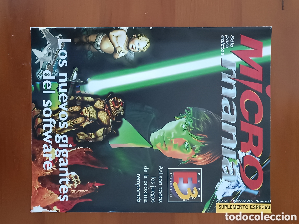 Coleccionismo de Revistas y Peri&oacute;dicos: Revista Microman&iacute;a - tercera &eacute;poca, n&uacute;m. 31, suplemento especial