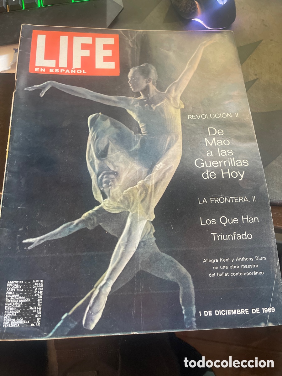Collection Magazines and Newspapers: revista life 1 de diciembre 1969 de mao a las guerrillas de hoy