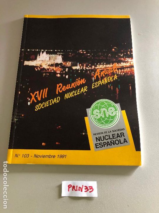 Collezionismo di Riviste e Giornali: Sociedad nuclear espa&ntilde;ola