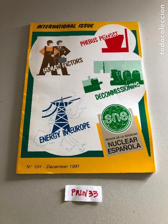 Collectionnisme de Revues et Journaux: Sociedad nuclear espa&ntilde;ola