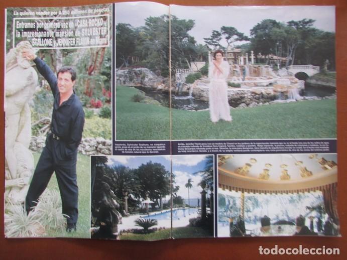 Coleccionismo de Revistas y Peri&oacute;dicos: RECORTE REVISTA HOLA 2796 1998 SYLVESTER STALLONE Y JENNIFER FLAVIN 11 P&Aacute;GS
