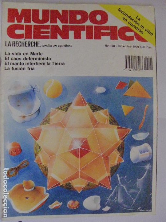 Collection Magazines and Newspapers: MUNDO CIENTIFICO n&ordm; 108 - Diciembre 1990 - EL CAOS DETERMINISTA