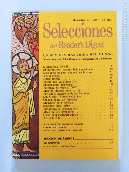 Collection Magazines and Newspapers: SELECCIONES DEL READER'S DIGEST N&ordm; 349 - DICIEMBRE DE 1969 (299)
