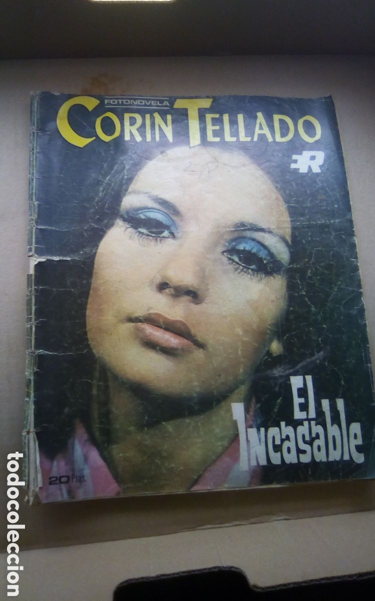 Coleccionismo de Revistas y Peri&oacute;dicos: Novela Corin Tellado, 158. El incasable, con Silvia Lienas. Y Jos&eacute; Ignacio Abadal. E. Rollan, 1970.