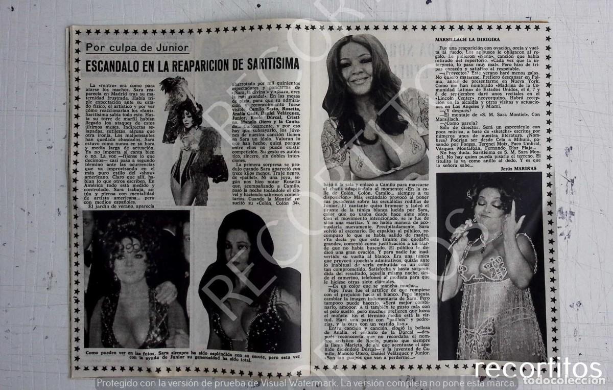 Coleccionismo de Revistas y Peri&oacute;dicos: SARA MONTIEL