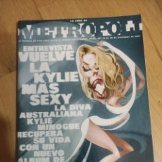 Coleccionismo de Revistas y Periódicos: KYLIE MINOGUE METROPOLI MAGAZINE 2007 MICHAEL JACKSON