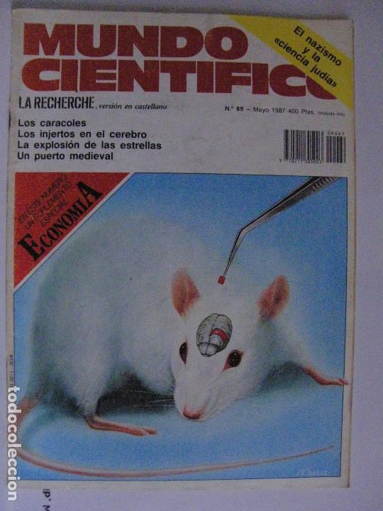 Collection Magazines and Newspapers: MUNDO CIENTIFICO n&ordm; 69 - Mayo 1987 - LOS INJERTOS EN EL CEREBRO