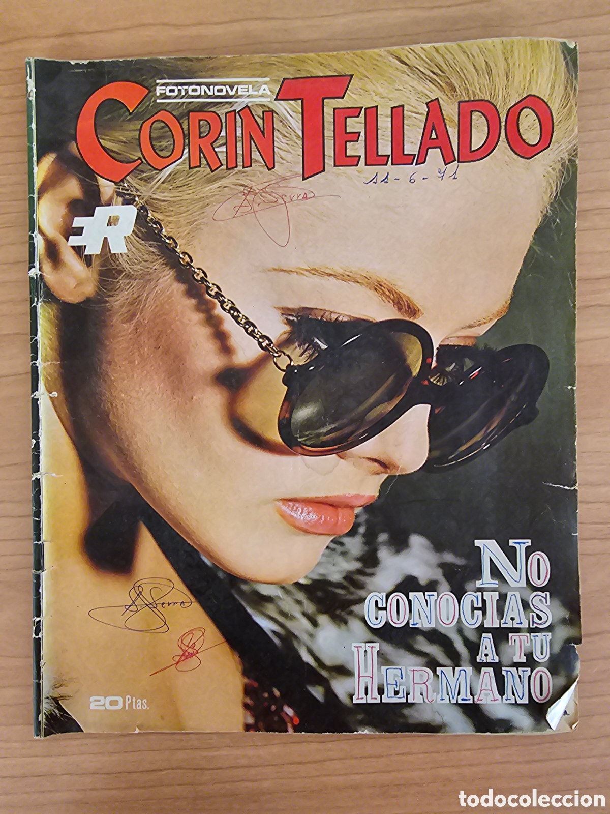 Coleccionismo de Revistas y Peri&oacute;dicos: FOTONOVELA CORIN TELLADO. 203 NO CONOC&Iacute;AS A TU HERMANO. 1971. MARILO PUNTI Y JUAN M SOLANO