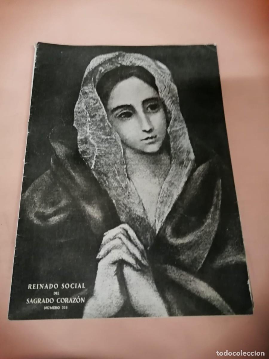 Coleccionismo de Revistas y Peri&oacute;dicos: REVISTA REINADO SOCIAL DEL SAGRADO CORAZON (NUMERO 338)